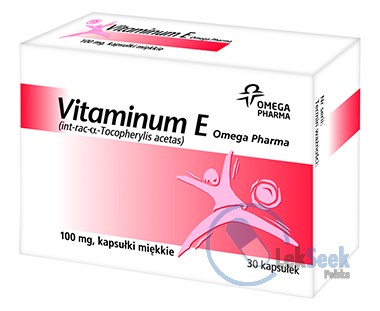 Opakowanie Vitaminum E Omega Pharma
