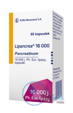 Opakowanie Lipancrea® 8 000; -16 000