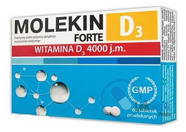 Opakowanie Molekin D3; -Forte