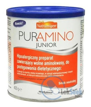 Opakowanie Nutramigen® PURAMINO JUNIOR