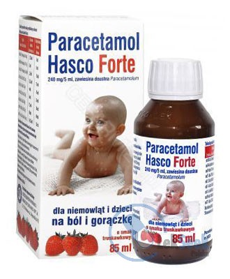 Opakowanie Paracetamol Hasco Forte
