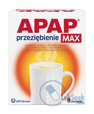 Opakowanie Apap® przeziębienie MAX