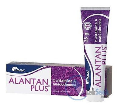 Opakowanie Alantan Plus Maść ochronna z witaminą A