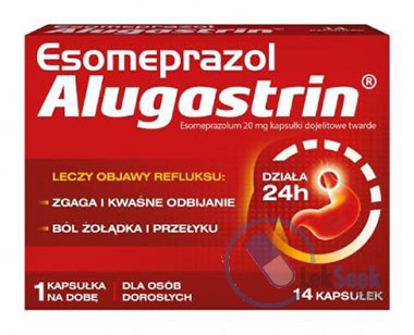 Opakowanie Esomeprazol Alugastrin®