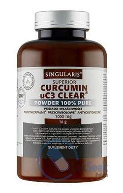 Opakowanie Curcumin UC3 Clear Powder