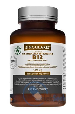 Opakowanie Naturalna Witamina B12 Singularis Superior