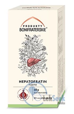 Opakowanie Hepatofratin Forte