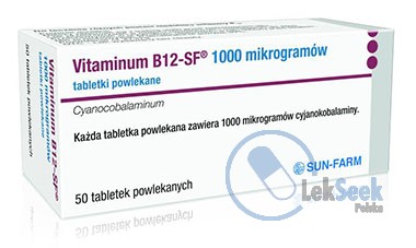 Opakowanie Vitaminum B12-SF