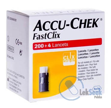 Opakowanie Accu-Chek FastClix