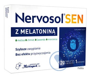 Opakowanie Nervosol® Sen z Melatoiną