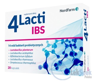 Opakowanie 4 Lacti IBS