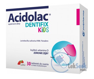 Opakowanie Acidolac® Dentifix Kids