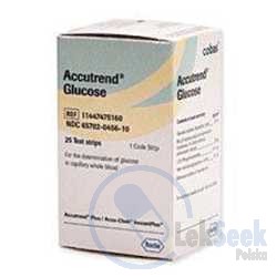 Opakowanie Accutrend Glucose