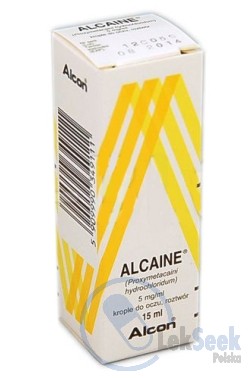 Opakowanie Alcaine®