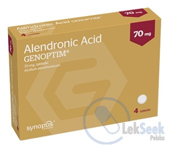 Opakowanie Alendronic Acid Genoptim