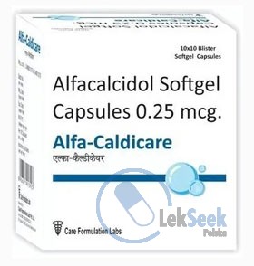 Opakowanie Alfacalcidol Softgel - import interwencyjny