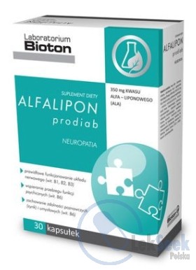 Opakowanie Alfalipon prodiab®