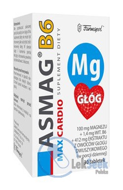 Opakowanie Asmag® B6 Max CARDIO
