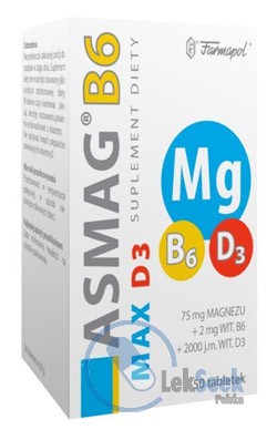 Opakowanie Asmag® B6 Max D3