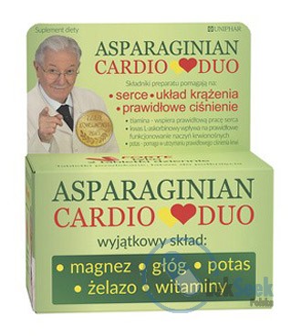 Opakowanie Asparaginian Cardio Duo