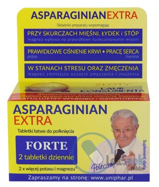 Opakowanie Asparaginian Extra