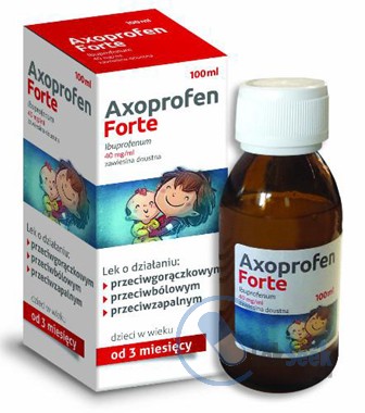 Opakowanie Axoprofen Forte