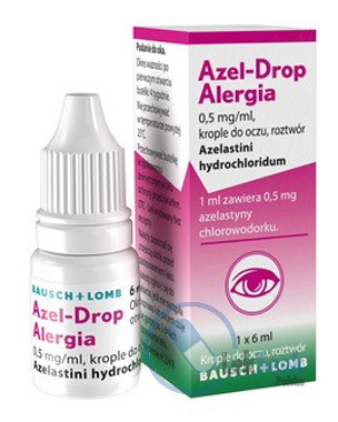 Opakowanie Azel-Drop Alergia