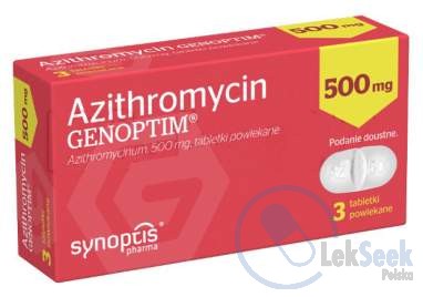 Opakowanie Azithromycin Genoptim