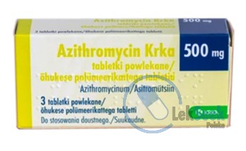 Opakowanie Azithromycin Krka