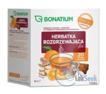 Opakowanie BONATIUM Herbatka rozgrzewająca fix