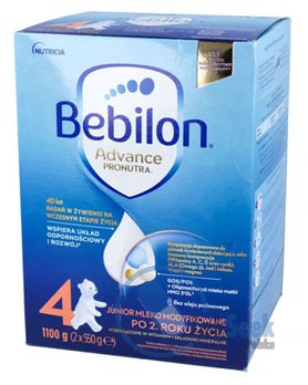 Opakowanie Bebilon Advance PRONUTRA 4