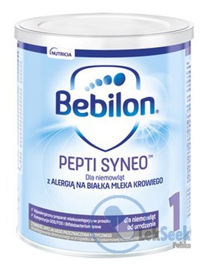 Opakowanie Bebilon Pepti 1 Syneo