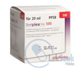 Opakowanie Beriplex P/N 500