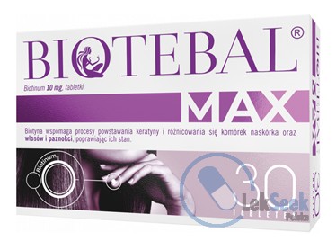 Opakowanie Biotebal® Max