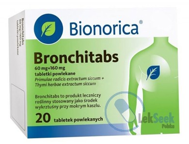 Opakowanie Bronchitabs®