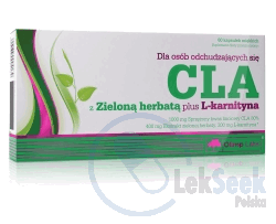 Opakowanie CLA z Zieloną Herbatą plus L-karnityna