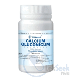 Opakowanie Calcium Gluconicum Farmapol