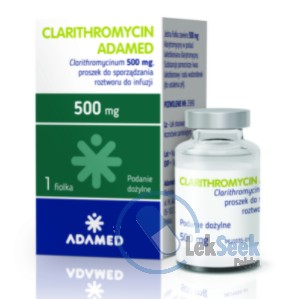 Opakowanie Clarithromycin Adamed