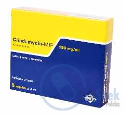 Opakowanie Clindamycin-MIP 150 mg/ml