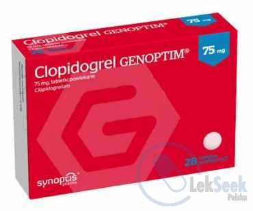 Opakowanie Clopidogrel Genoptim