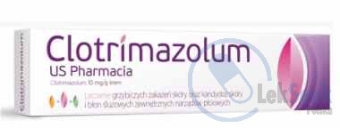Opakowanie Clotrimazolum US Pharmacia