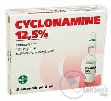 Opakowanie Cyclonamine 12,5%