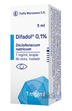 Opakowanie Difadol® 0,1%