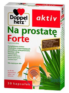 Opakowanie Doppelherz aktiv Na prostatę Forte
