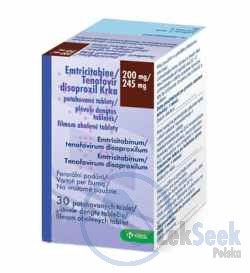 Opakowanie Emtricitabine/Tenofovir disoproxil Krka