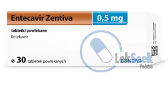Opakowanie Entecavir Zentiva