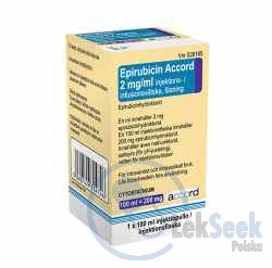 Opakowanie Epirubicin Accord