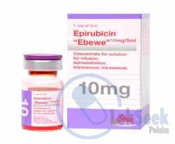 Opakowanie Epirubicin-Ebewe