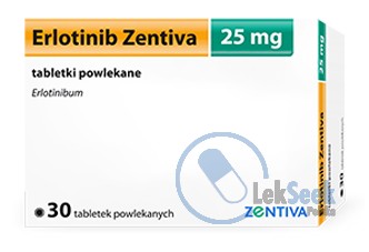 Opakowanie Erlotinib Zentiva
