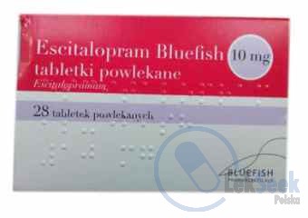Opakowanie Escitalopram Bluefish